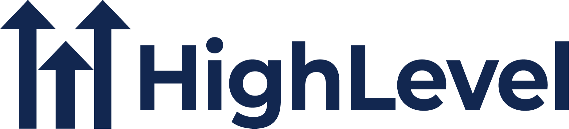 High Level logo - dark blue